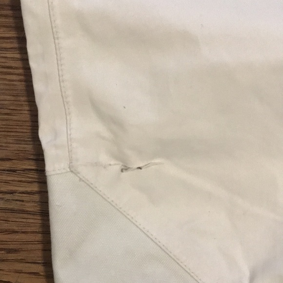 THE NORTH FACE HyVent CREAM SKI PANTS WOMENS SZ L/ MENS M UNISEX EUC 🔥 - Picture 4 of 10